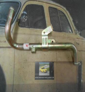 TA16 TUBO AGUA CALEFACCION RENAULT MOTOR F8Q CON A/A