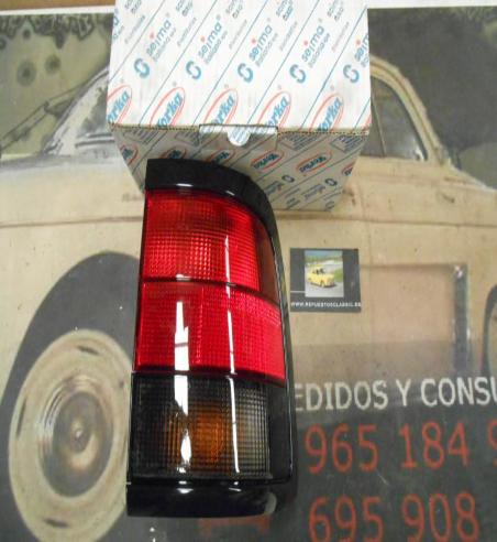 18241 P6 PILOTO TRASERO DERECHO PEUGEOT 806 94--> CON PORTALAMPARAS YORKA