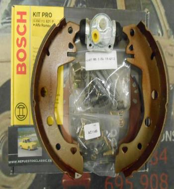 0204113621 KIT FRENO TRASERO BOSCH ALFA ROMEO 33 1.5 4X4 , SPORT WAGON