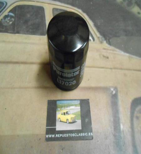 F121 FILTRO ACEITE PUROLATOR L17020 FORD ESCORT , OPEL ASCONA , CORSA A , KADETT , MANTA, MINI  , METRO