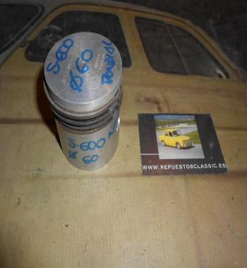 PS01 PISTON 60 mm SEAT 600 N CON SEGMENTOS