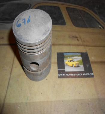 PS11 PISTON DIAM. 67 mm ALT. 82 mm SEGMENTOS 2,5 - 2,5 - 2,5- 3,5 mm BULON 17,5 mm ( SIN SEGMENTOS )