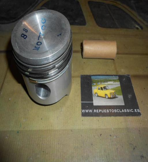 PS16 PISTON AUSTIN MORRIS MINI MOTOR 1275 cc. DIAM. 70,65 mm ALT. 70 mm SEGMENTOS 1,5 - 1,5 -1,5 - 3,75 mm