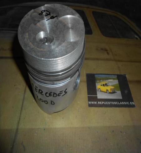 PS37 PISTON MERCEDES MOTOR 1988 cc DIAM. 87 mm SEG. 2 - 2 - 4 BULON 26 mm SIN BULON , CON SEGMENTOS