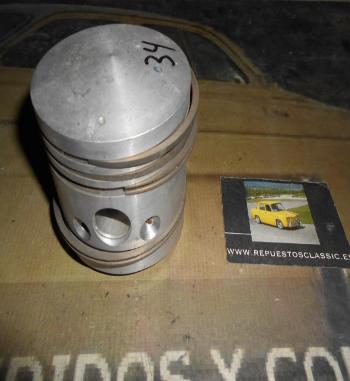 PS34 PISTON 81 mm  SEG. 2,5 - 2,3 - 4 - 4 , BULON 19 mm ALT. 85 mm CON SEGMENTOS , SIN BULON