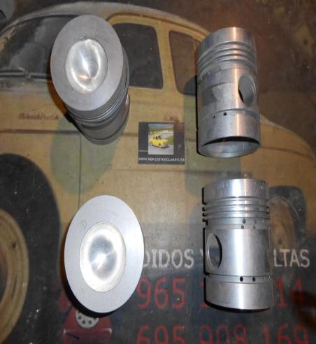 PS45 JUEGO PISTONES PERKINS , LANDINI , MASSEY FERGUSON , VOLVO , JCB , DIAM. 100 mm SEGMENTOS 4 - 2,5 - 2,5 - 6,5 - 6,5 , DIAM.