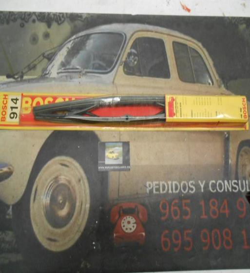 JUEGO ESCOBILLAS LIMPIAPARABRISAS VEHICULO INDUSTRIAL 500mm BOSCH 914 MERCEDES, RENAULT, SAVIEM