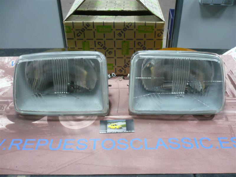 4287/4288 JUEGO FAROS H4 CIBIE RENAULT 5, 7