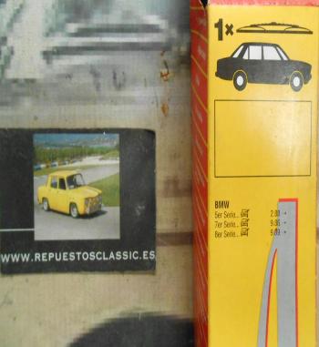 ESCOBILLA LIMPIAPARABRISAS 600mm SWF 118074 BMW 5, 7, 8 E34 LADO IZQUIERDO