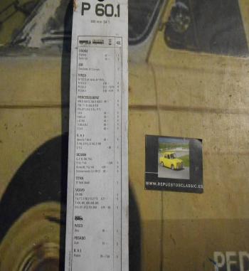 ESCOBILLA LIMPIAPARABRISAS VEHICULO INDUSTRIAL 600mm DOGA P60.1 DODGE, IVECO, MERCEDES BENZ, PEGASO, SCANIA, VOLVO, R.V.I, ERF, 