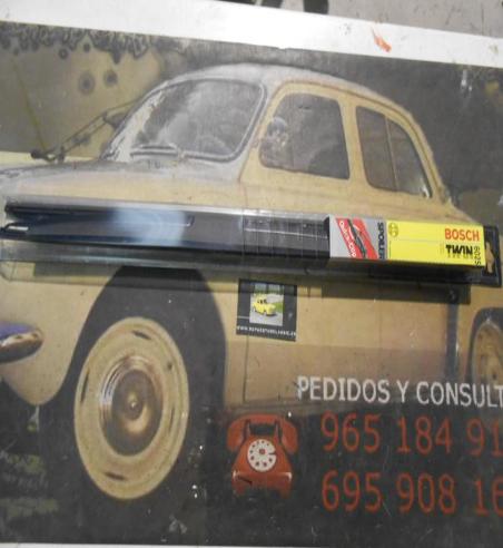 JUEGO ESCOBILAS LIMPIAPARABRISAS 600mm BOSCH 602S BMW 5 E34, 7 E32, RENAULT SAFRANE 92--> REF. BOSCH 3397118302