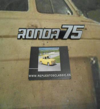ANA114 ANAGRAMA SEAT RONDA 75 MEDIDA 160x18mm