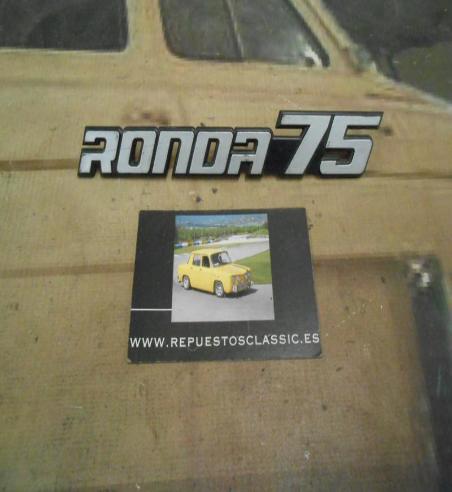 ANA114 ANAGRAMA SEAT RONDA 75 MEDIDA 160x18mm