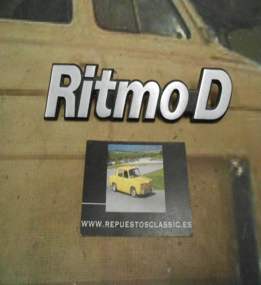 ANA117 ANAGRAMA SEAT RITMO D METALICO