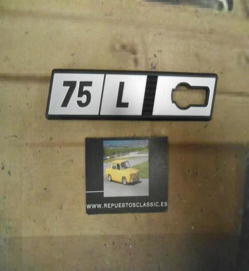 ANA127 ANAGRAMA SEAT RITMO 75 L ALETA DERECHA