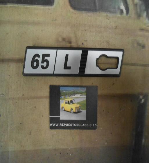 ANA129 ANAGRAMA SEAT RITMO 65 L ALETA DERECHA