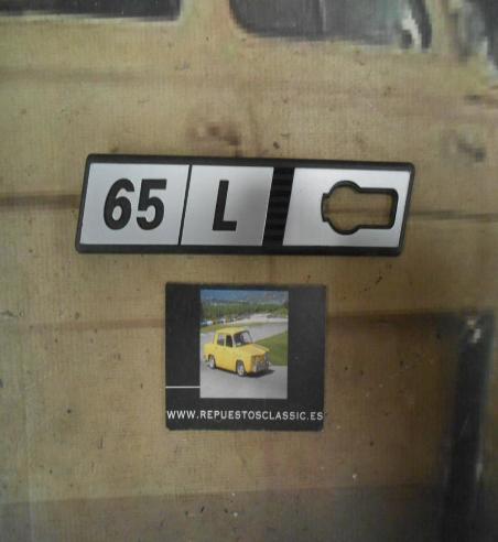 ANA129 ANAGRAMA SEAT RITMO 65 L ALETA DERECHA