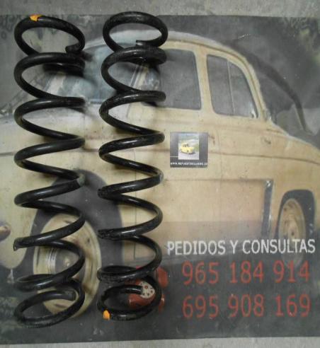 SEA16 P1 PAREJA MUELLES DELANTEROS SEAT 124, 1430 345x115x13x9