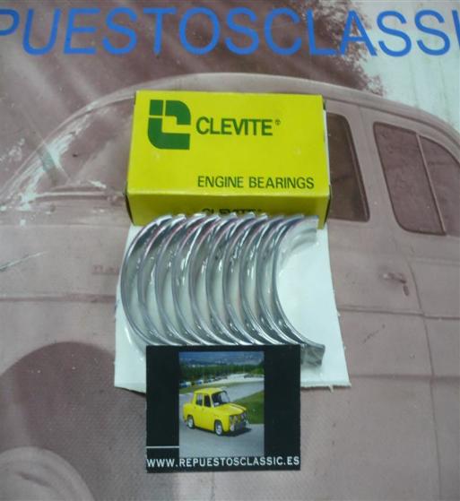 CAS68 JUEGO CASQUILLOS DE BANCADA STD SIMCA 1000 MOTOR 349, 1200, TALBOT 150, HORIZON, SOLARA