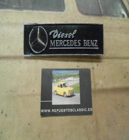 ANA260 ANAGRAMA SEAT 132 DIESEL MERCEDES BENZ MEDIDA 140x40mm