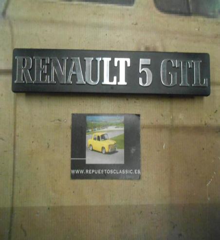 ANA352 ANAGRAMA RENAULT 5 GTL 235x35mm