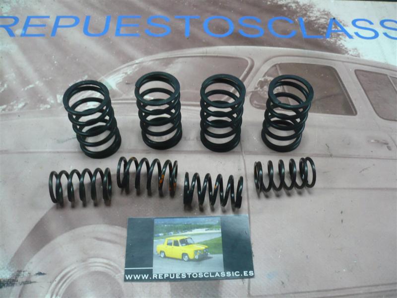 VR28 KIT 8 MUELLES VALVULAS SEAT 124, 1430, RITMO, 131, 1200 SPORT, 128 MOTORES 1200 Y 1430