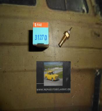 3127 TERMORRESISTENCIA TEMPERATURA FORD ESCORT, FIESTA, TAUNUS 64--> MOTOR CVH, CORTINA, TRANSIT V4 -->70, LOTUS 63-->66, LOTUS