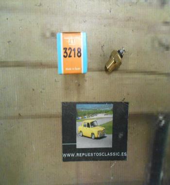 3218 TERMORRESISTENCIA TEMPERATURA AUDI 50, 100, VOLKSWAGEN K70 POLO, DERBY, PASSAT, GOLF, VOLVO 240, 260 ROSCA M10x1 CONICO