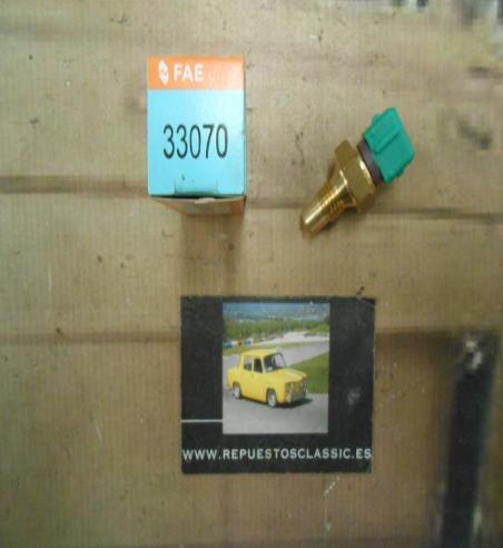 33070 TERMORRESISTENCIA TEMPERATURA CITROEN AX, BX, XM, ZX, PEUGEOT 106, 405, ROSCA M12x1.5