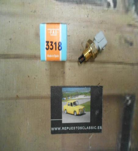 3318 SENSOR, TEMPERATURA DEL AIRE DE ADMISIÓN CITROEN AX, BX, SAXO, XANTIA, XM, XSARA, ZX, PEUGEOT 106, 205, 306, 309, 405, 605,