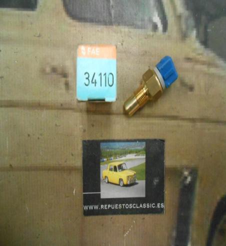 3411 TERMORRESISTENCIA TERMOCONTACTO CITROEN AX, BERLINGO, EVASION, JUMPER I, XANTIA I, II, XM, XSARA, ZX, PUNTO DE CONMUTACION 