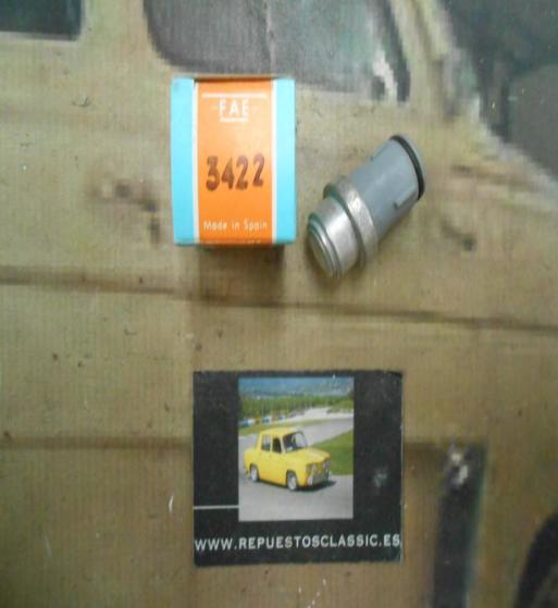 3422 TERMORRESISTENCIA TERMOCONTACTO AUDI 80,100, A6 , PUNTO DE CONMUTACION 120º