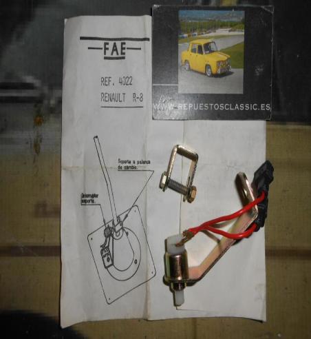 4022 INTERRUPTOR MARCHA ATRAS PARA ACOPLAR RENAULT 8