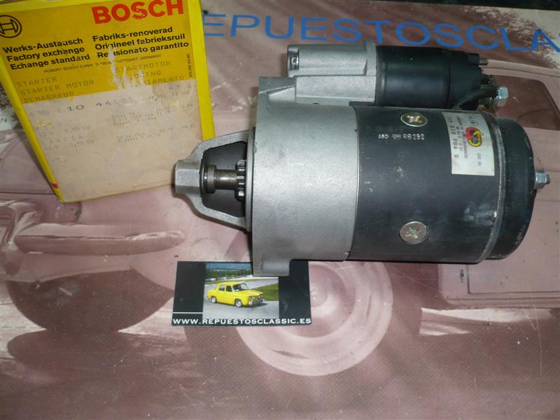 0986010441 MOTOR ARRANQUE BOSCH LANCIA X1/9, DELTA