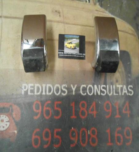MAS07 JUEGO DE 2 MASCOTAS PARAGOLPES SEAT 124 SPORT 1600
