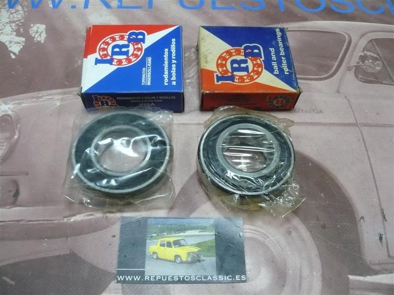 KR31 KIT RODAMIENTOS RUEDA DELANTERA RENAULT 5 ALPINE, ALPINE TURBO (-->78), RENAULT 12 (-->77) 35x72x17/21 IR8015, 35x72x21 IR8