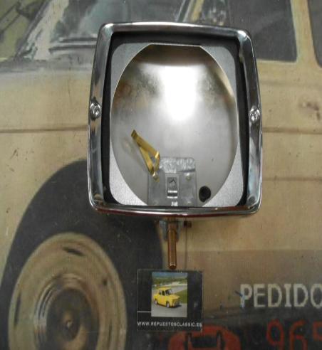 0305554006* PI2 CARCASA FARO ANTINIEBLA UNIVERSAL VEHICULO INDUSTRIAL 185x150mm BOSCH METAL CROMO