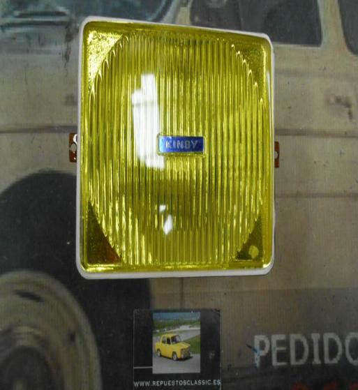 FE1126 PI2 FARO ANTINIEBLA UNIVERSAL VEHICULO INDUSTRIAL 155x135mm KINBY