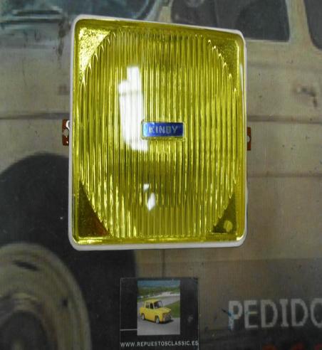 FE1126 PI2 FARO ANTINIEBLA UNIVERSAL VEHICULO INDUSTRIAL 155x135mm KINBY