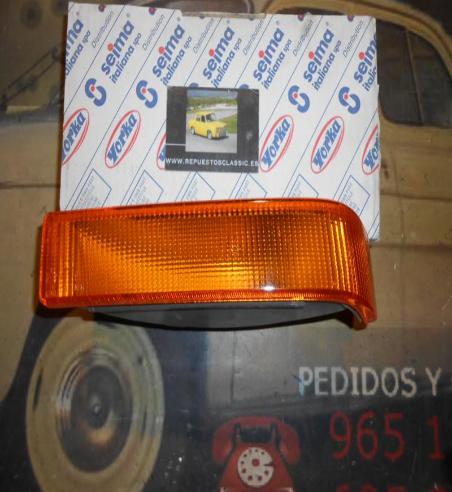 62060 PI3 PILOTO INTERMITENTE DELANTERO IZQUIERDO YORKA RENAULT TRAFIC 89--> AMBAR