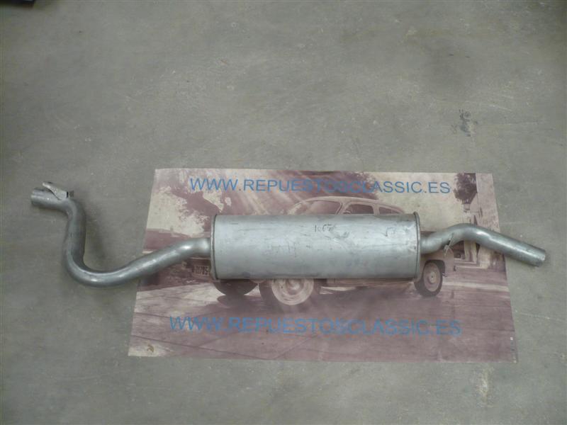 1072F SILENCIOSO, ESCAPE SEAT 131 FAMILIAR MOTOR 1430, 1600 (81-->)