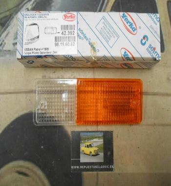 42392 PI3 TULIPA PILOTO DELANTERO DERECHO INTERMITENTE/POSICION  NISSAN PATROL (160) 80-->89  YORKA