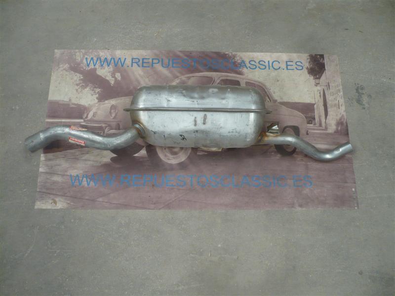 1036 SILENCIOSO ESCAPE SEAT 127, FURA (NO 1010, NO CRONO)