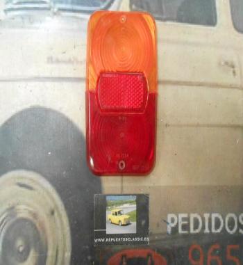 Pi10P3 TULIPA PILOTO TRASERO EBRO F108 Y SEAT 127 POKER MEDIDAS 175x110mm