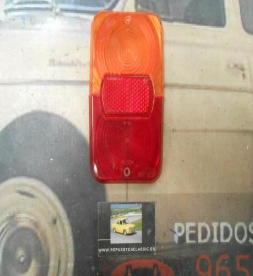 Pi10P3 TULIPA PILOTO TRASERO EBRO F108 Y SEAT 127 POKER MEDIDAS 175x110mm