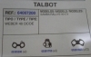 7200 KIT JUNTAS CARBURADOR WEBER 40 DCOE