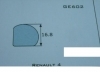 GE602P GOMA PUERTAS RENAULT 4 POR METROS