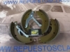 TVGS8050 JUEGO ZAPATAS FRENO DELANTERAS CITROEN 2CV, DYANE 6, C8, MEHARI. MEDIDA 220X46