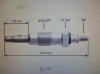 C14P VALEO JUEGO 4 BUJIAS PRECALENTAMIENTO FORD FIESTA, ESCORT, ORION