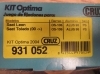 BAC48 931052 KIT OPTIMA SOPORTES FIJACION BACA-BARRAS DE TECHO CRUZ, SEAT LEON, TOLEDO 00> (PARA BARRAS OS-105, ALUS-98)